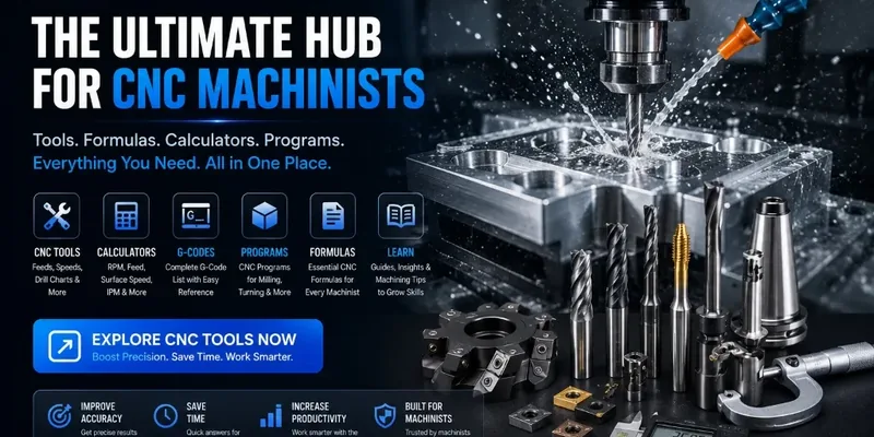 CNC Machinist Hub Banner